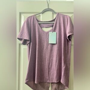 NWT Under Armour Lavender Short Sleeve Tee